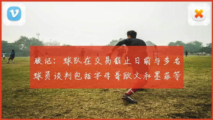 狼记：球队在交易截止日前与多名球员谈判包括字母哥欧文和墨菲等人